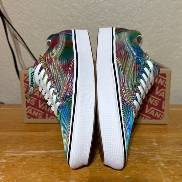 Vans ComfyCush old skool In bloom multiple true white Men’s 7 or women’s size8.5 - Picture 5 of 10